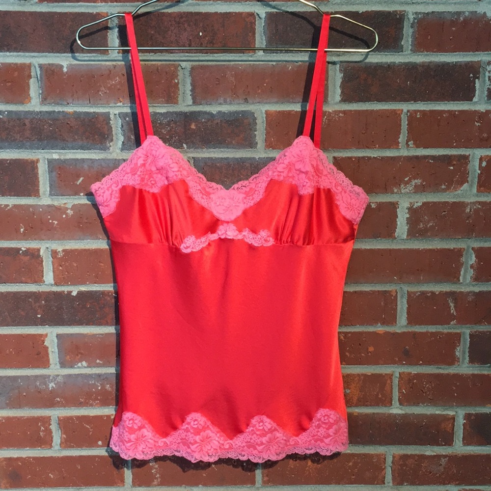 Express Silk Camisole Tank Medium